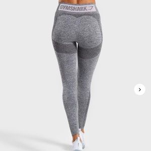 Gymshark Flex Grey & Pink leggings